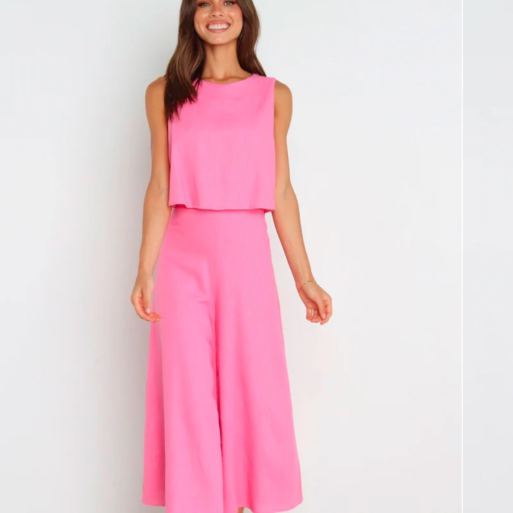 Pink Women's Jumpsuit